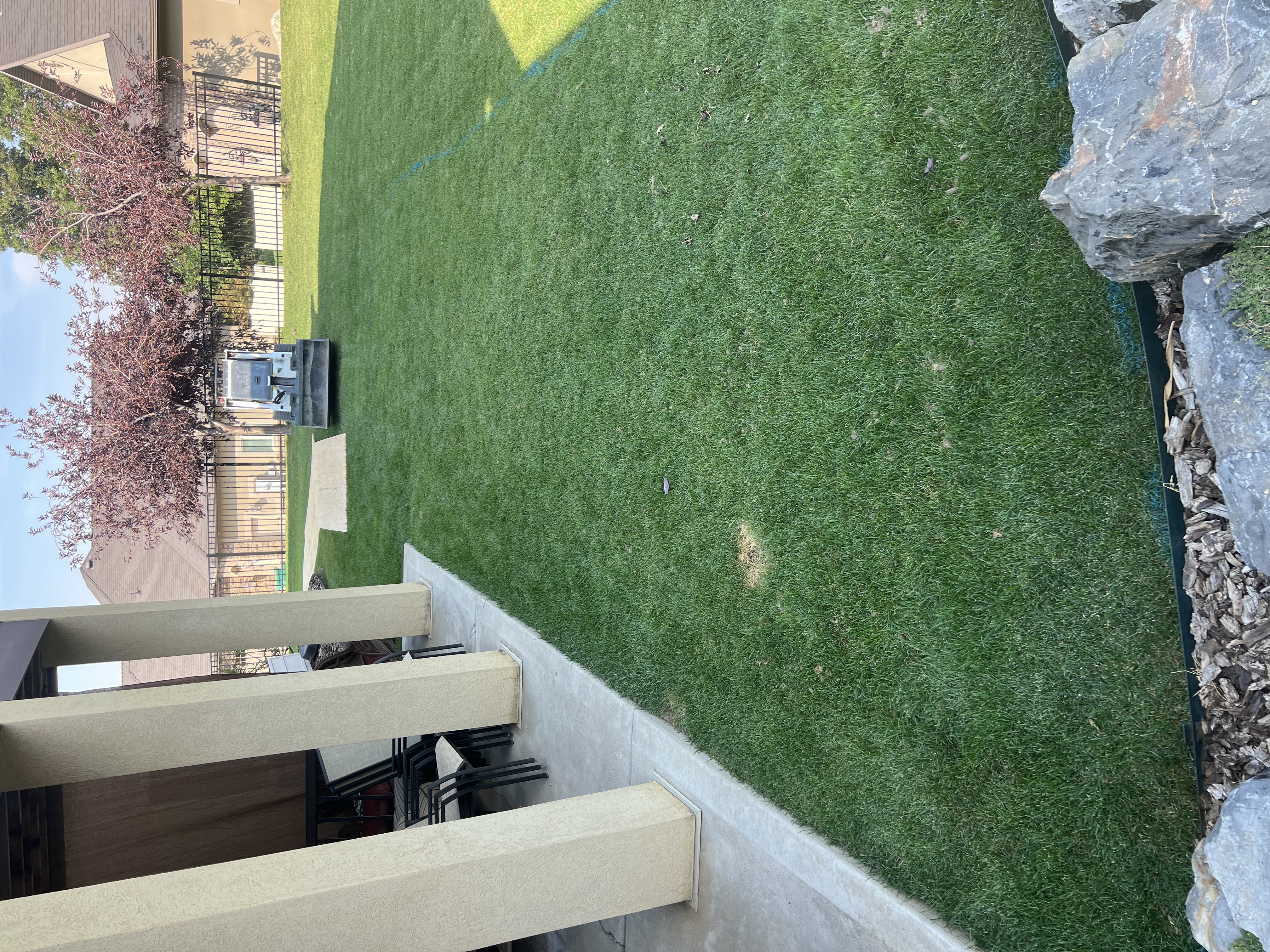 Patio before concrete - Salt Lake City