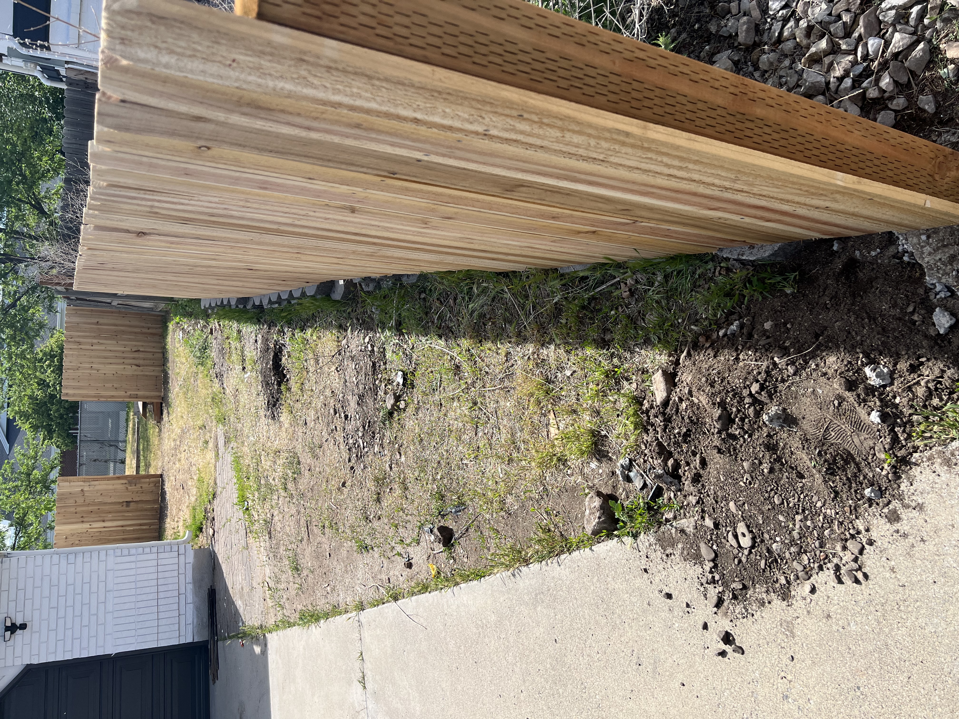 Walkway before concrete - Salt Lake City